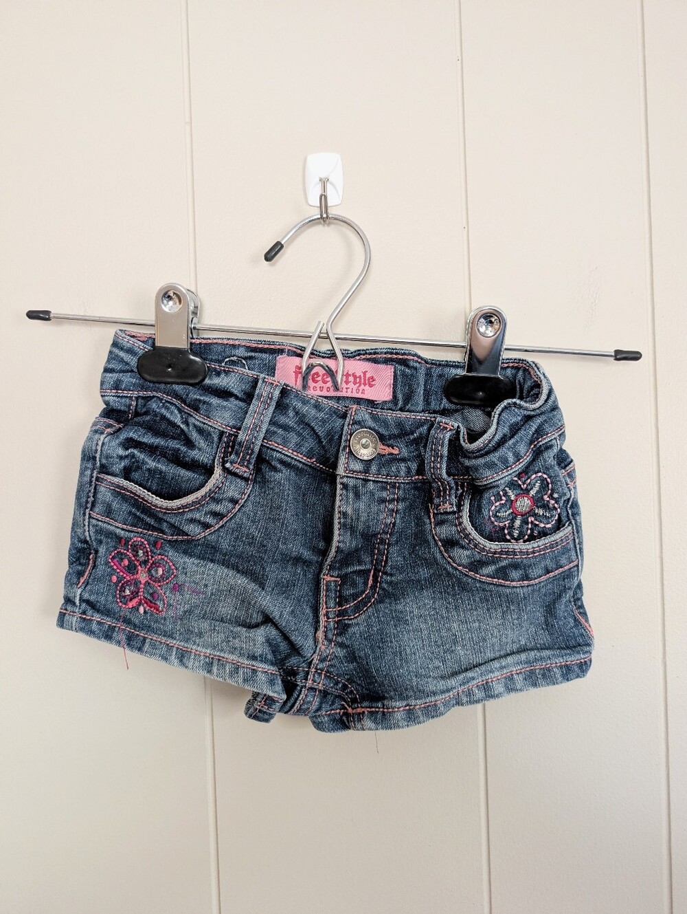 Freestyle Revolution Toddler Girl Denim Shorts Size 3T